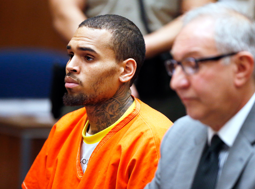 Chris Brown, Mark Geragos Chris Brown, Mark Geragos